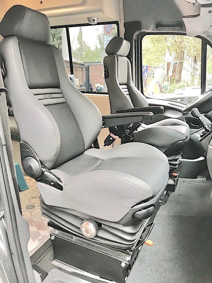 Recaro passenger seat